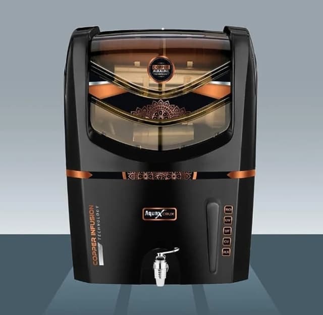 Multi-stage domestic RO water purifier with LED indicators